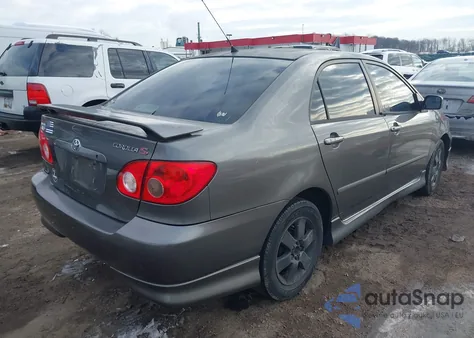 2007 Toyota Corolla S z USA, uszkodzony, nr VIN 2T1BR32E27C792063